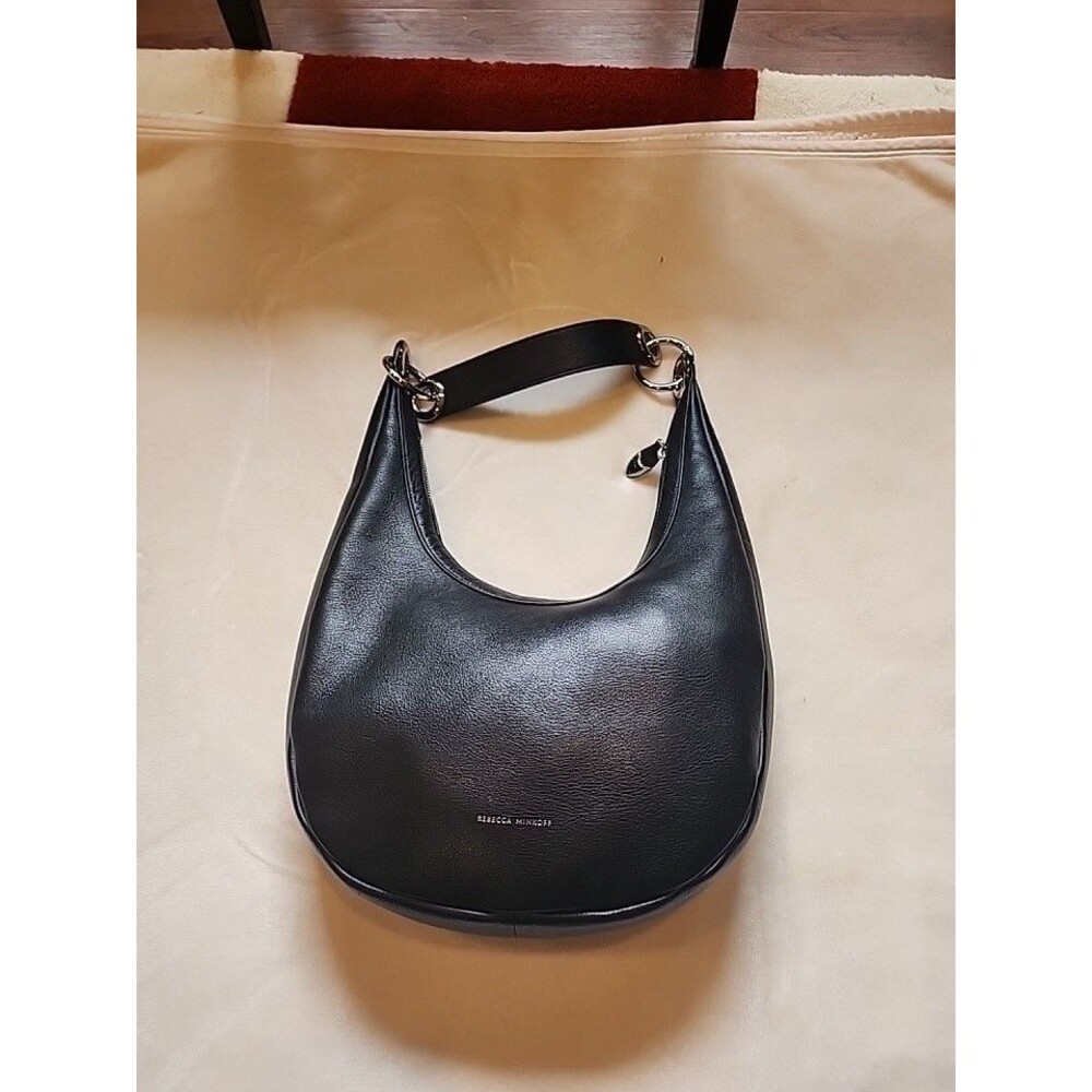 Rebecca Minkoff SOPHIA Hobo Black LEATHER Bag